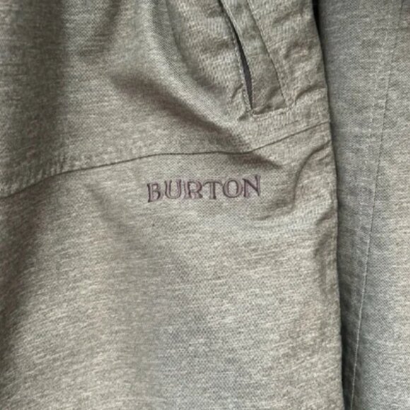 Burton “Dhaka” Men's Hooded Gray Snow Jacket, Size Small - Picture 8 of 15